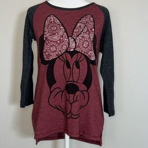 Disney Minnie Mouse Top Size Large